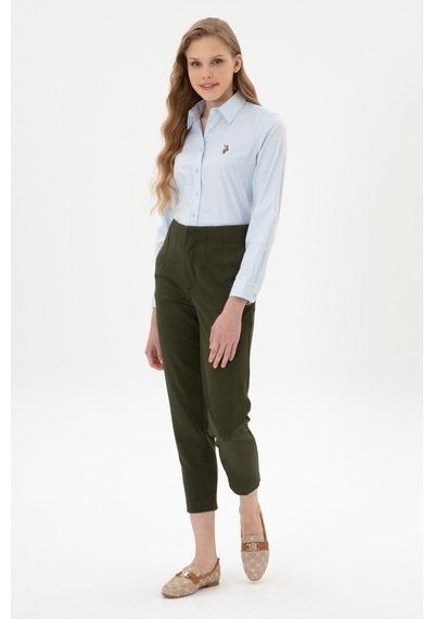 U.s. Polo Assn. Kadın Açık Mavi Gömlek Basic 50308038-vr003 Acık Mavı
