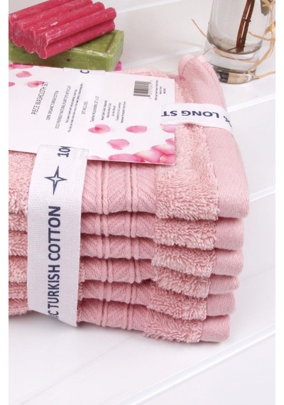 Baveno Indigo Ağacı Bitkisel Organik Boyama 6'lı 33x33 Havlu