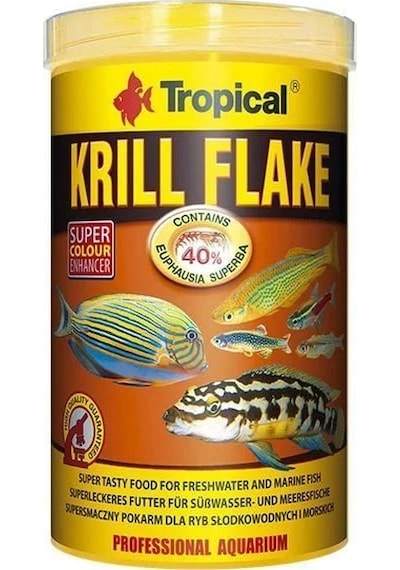 Tropical Krill Flake Pul Balık Yemi 100 Ml
