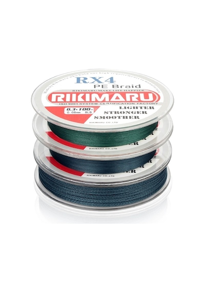 Rikimaru 0.26 Mm 4 Kat,150 Metre ,gri Renkli İp,örgü,ipek Misina