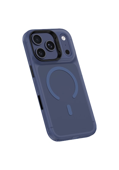 Apple Uyumlu iPhone 17 Pro Max Kılıf M-safe Şarj Özellikli Benks C-magnet Lucid Armor Kapak Mavi Mavi