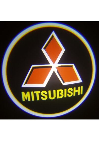 OtoÇizgi Mıtsubıshı Pilli Yapıştırmalı Kapı Altı Led Hayalet Logo Mesafe S N11.90 OtoÇizgi