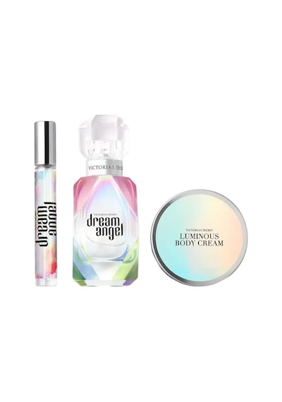 Victoria's Secret Dream Angel Edp 50 Ml + Edp 7 Ml + Body Cream 85 Gr Kadın Parfüm Seti Çiçek