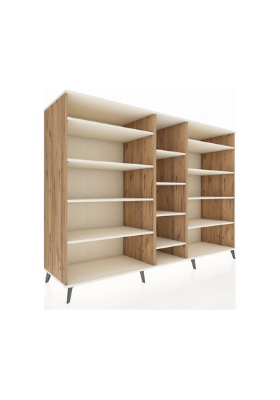 Kronos Dolap 11 Raflı 220x59x163 Çam-aytaşı Çam-aytaşı Kronos Dolap 11 Raflı 220x59x163 Çam-aytaşı Çam-aytaşı