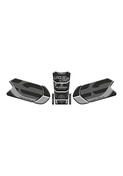 Bmw Gs R 1250 2013 - 2024 Uyumlu Tank Pad Set 001 Gri
