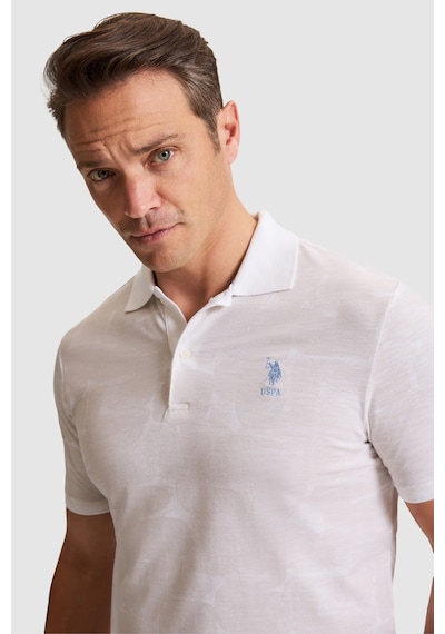 U.S. Polo Assn. U.s. Polo Assn. Erkek T-shirt Pu-9638 Açık Gri