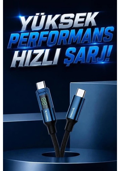 Özel Seri Şarj Kablosu Type-c To Type-c 60w U22 Siyah Enerji Aksesuar Telefon