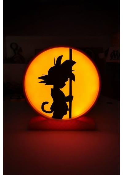 Son Goku Tasarımlı Dekoratif Aydınlatma Çok Renkli