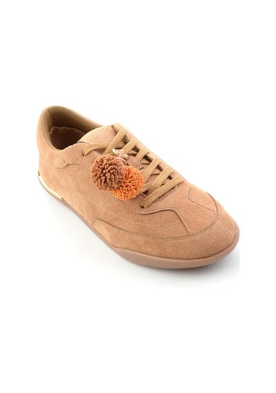 Bambi Taba Süet Kadın Sneaker K01791074172