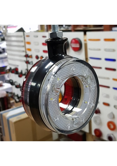 Ayna Altı Küpe Lamba 12-24 Volt Kırmızı Beyaz 2 Adet N11.1448