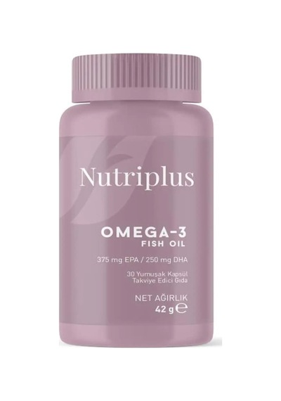 Nutriplus Omega 3 Balık Yağı 30 Kapsül