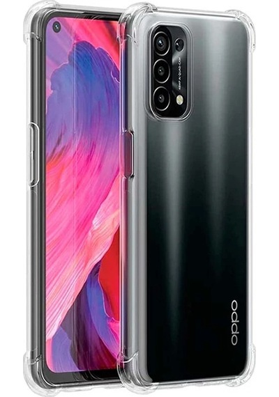 Oppo Reno A54 Kamera Korumalı Shockproof Darbe Emici Silikon Kılıf- 5775