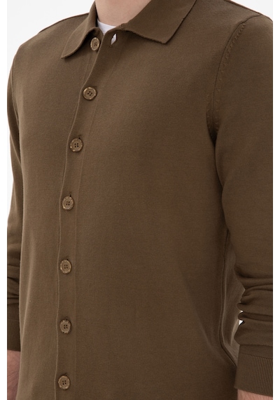 U.s. Polo Assn. Erkek Haki Hırka Triko 50298272-vr027 Haki