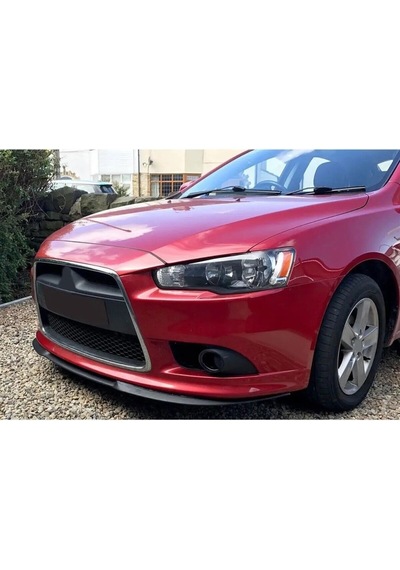 Mitsubishi Lancer Uyumlu Ön Tampon Eki Cupra Lip Mat Siyah Body Kit