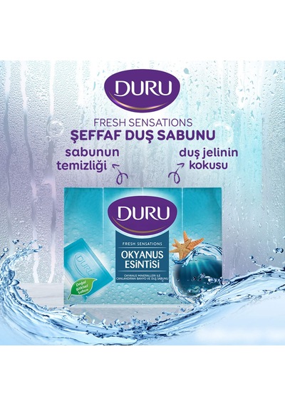 Duru Fresh Okyanus Esintisi Duş Sabunu, 600 Gr Sku: Smg8690010387394 Acı Badem