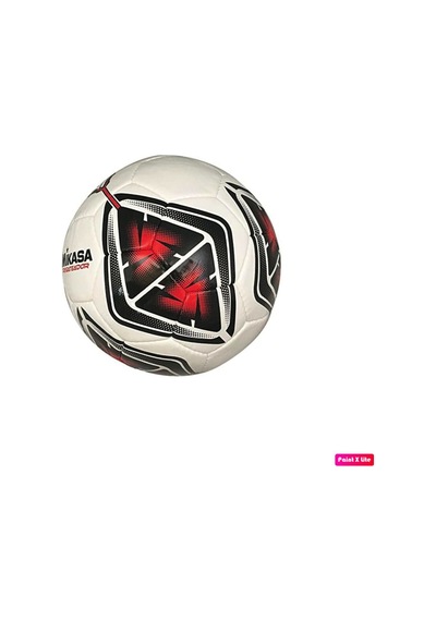 Regateador Sentetik Deri Halı Saha Futbol Topu 5 Numara El Dikişli + Pompa + Havlu Bileklik Kırmızı