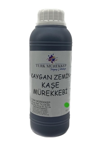 Kaygan Zemin Kaşe Mürekkebi Yeşil 500 Ml.