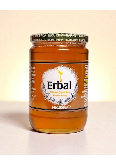 Erzurum Süzme Çiçek Balı Ham Bal 850gr