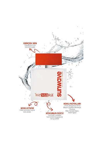 Wemara Sun Wave Erkek Parfum Edp 50 Ml Diğer