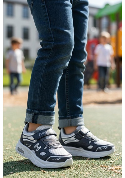 Tuğba Ortopedi 253 Çocuk Okul Öncesi Işıklı Sneaker Lacivert