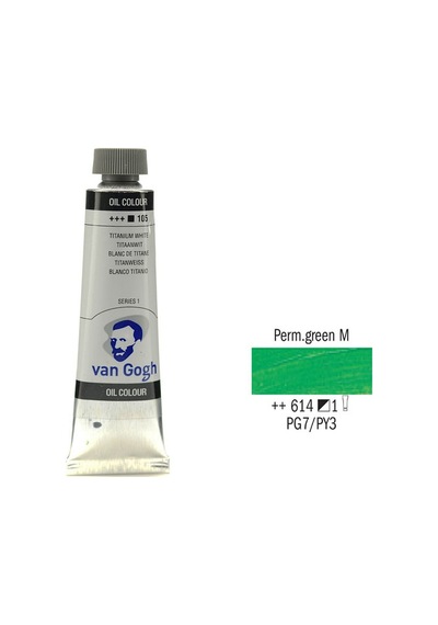 Van Gogh 40 ML Yağlı Boya Seri:1 No:614 Perm Green