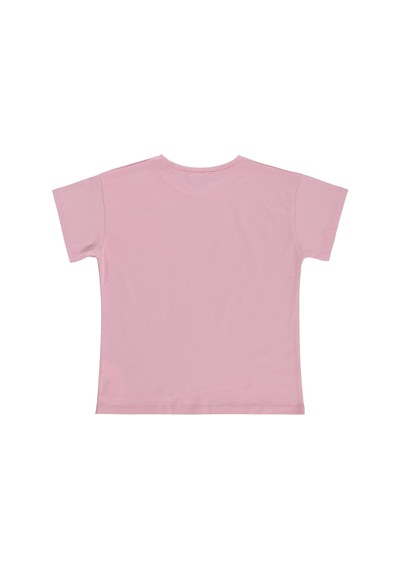 Civil Girls 10-13 Yaş Tişört - Pembe Koyu Pembe