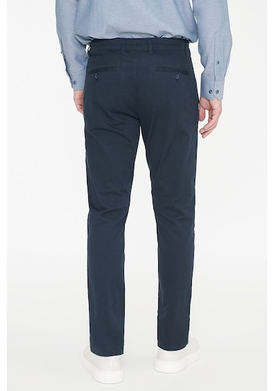 Ac&Co / Altınyıldız Classics Slim Fit Dar Kesim Pamuklu Esnek  Chino Erkek Pantolon - Lacivert