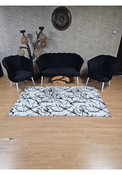 Zafir Papatya Çay Seti Koltuk Takımı Beyaz Boyalı Sivriltme Ayak, Balkon, Salon, Ofis, Cafe Koltuk Takımı Siyah Zafir Papatya Çay Seti Koltuk Takımı Beyaz Boyalı Sivriltme Ayak, Balkon, Salon, Ofis, Cafe Koltuk Takımı Siyah