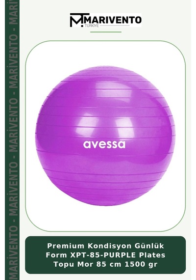 Premium Kondisyon Günlük Form Xpt-85-purple Plates Topu Mor 85 Cm 1500 Gr