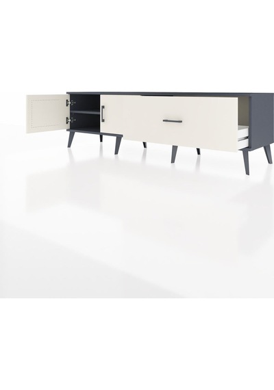 Hyperion Tv Ünitesi Tek Raflı Tek Çekmeceli 2 Kapaklı 176x44x51 Antrasit-aytaşı/aytaşı Aytası/aytası Hyperion Tv Ünitesi Tek Raflı Tek Çekmeceli 2 Kapaklı 176x44x51 Antrasit-aytaşı/aytaşı Aytası/aytası