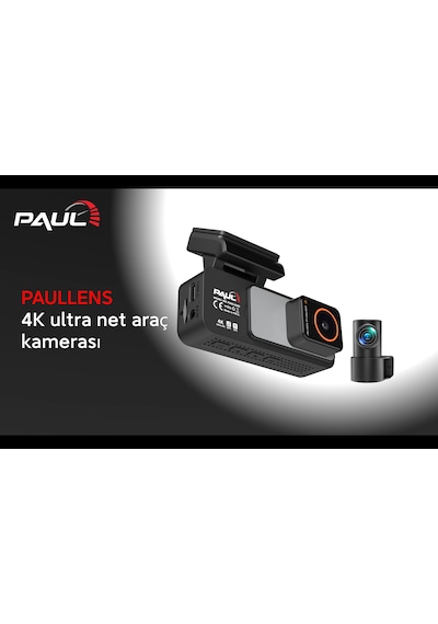 4k Yapay Zekalı Araç Kamerası Ön Arka Plaka Okuma, Hız Göstergesi, Gps Harita, Adas, 5g Wi-fi