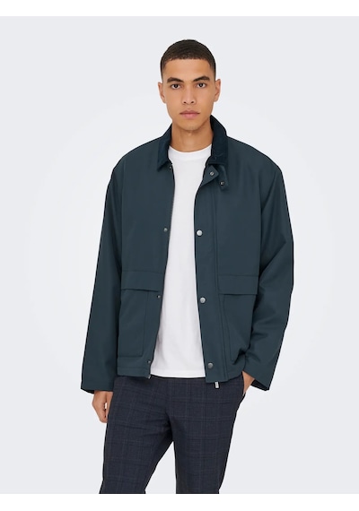 Only & Sons Onskosmo Padded Erkek Ceket 22034856 Mavi