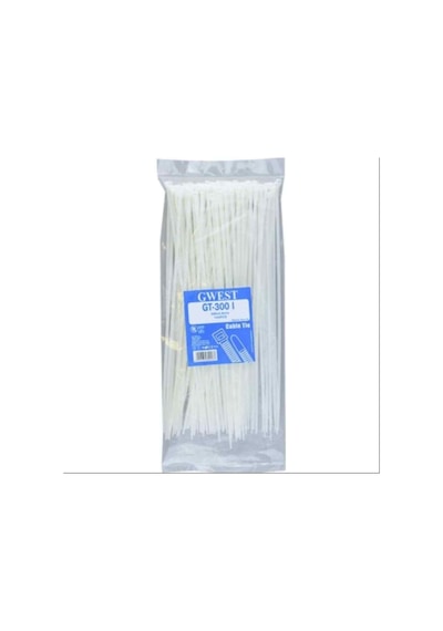 Gwest Gt 300 I 100 Adet 300x3.6mm Beyaz Kablo Bağı
