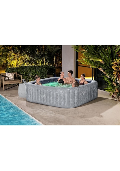 Lay-z-spa 6001q San Francisco Smart Hydrojet Pro Enerji Tasarruflu Şişme Spa Havuzu, Mobil Uygulama Kontrollü, 5-7 Kişilik Gri Lay-z-spa 6001q San Francisco Smart Hydrojet Pro Enerji Tasarruflu Şişme Spa Havuzu, Mobil Uygulama Kontrollü, 5-7 Kişilik Gri
