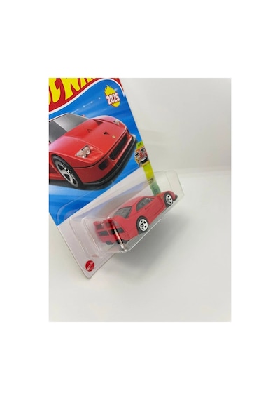Ferrari F40 Competizione Uzun Kart Kırmızı 2025 Koleksiyon Diecast Araba 1:64 Kırmızı