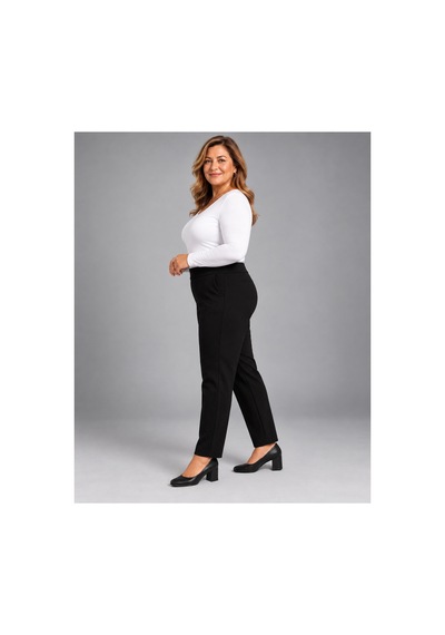 Duygu Altıntaş Kadın Büyük Beden 4 Yönlü Likralı Çelik Örme Boru Paça Pantolon Siyah - 938102309 Siyah - 938102309 Siyah Duygu Altıntaş Kadın Büyük Beden 4 Yönlü Likralı Çelik Örme Boru Paça Pantolon Siyah - 938102309 Siyah - 938102309 Siyah