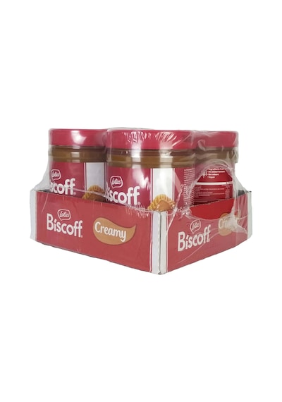 Lotus Biscoff Spread Karamelize Krema Bisküvi Ezmesi 1600gr X 4 Lü