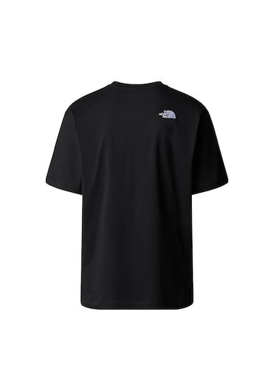 The North Face Essential Oversize Simple Dome Erkek T-shirt Siyah-siyah