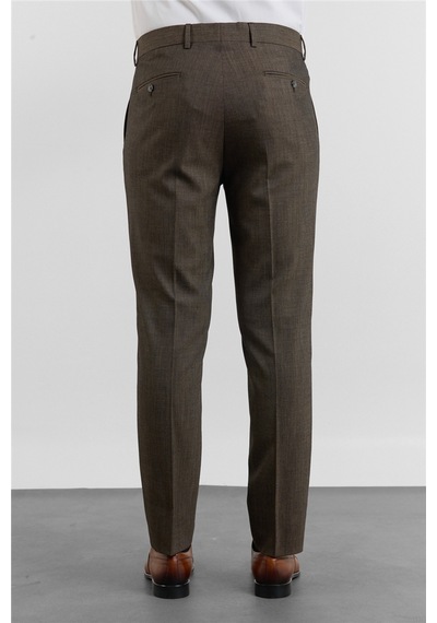 İmza Açık Kahverengi Yan Cep Comfort Fit Esnek Pantolon 1003255176