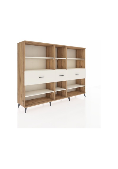 Hyperion Dolap 9 Raflı 3 Çekmeceli 220x44x163 Çam-aytaşı Çam-aytaşı Hyperion Dolap 9 Raflı 3 Çekmeceli 220x44x163 Çam-aytaşı Çam-aytaşı