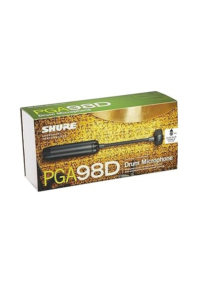 Shure Schlagzeug-kondensatormikrofon Shure Pga98d Mit Schwanenhal