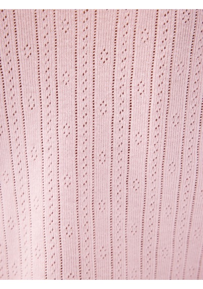 Slim Fit Kadın Tshirt U.kol Pembe