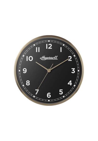 Ingersoll Ic002gb Duvar Saati Siyah