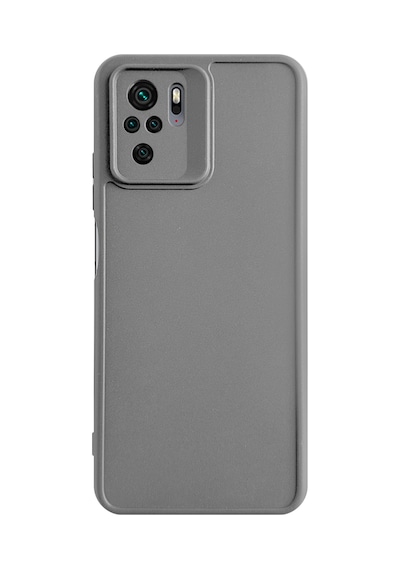 Redmi Note 10 / 10s Uyumlu Kamera Korumalı Darbeye Dayanıklı Renk Atmayan Keep Silikon Kılıf Gri