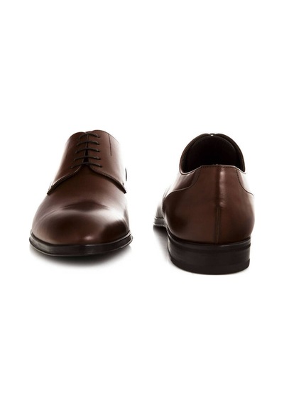 Boss Derby Eton Brown Made İn Italy El Yapımı Kahverengi Kahverengi