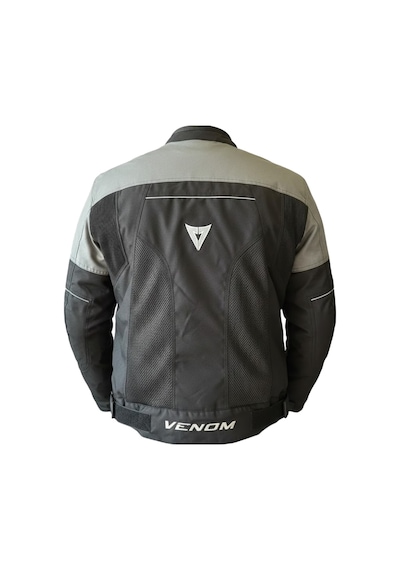 Venom Motosiklet Montu Dynamic Siyah-gri 4 Mevsim Motorcu Montu Venom Motosiklet Montu Dynamic Siyah-gri 4 Mevsim Motorcu Montu