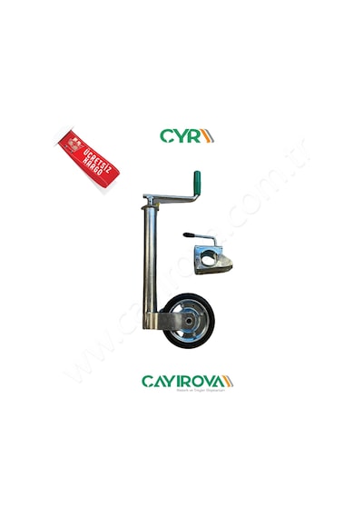 Römork Karavan Kriko Boru Tekerli 60 Mm 950 Kg 479918204