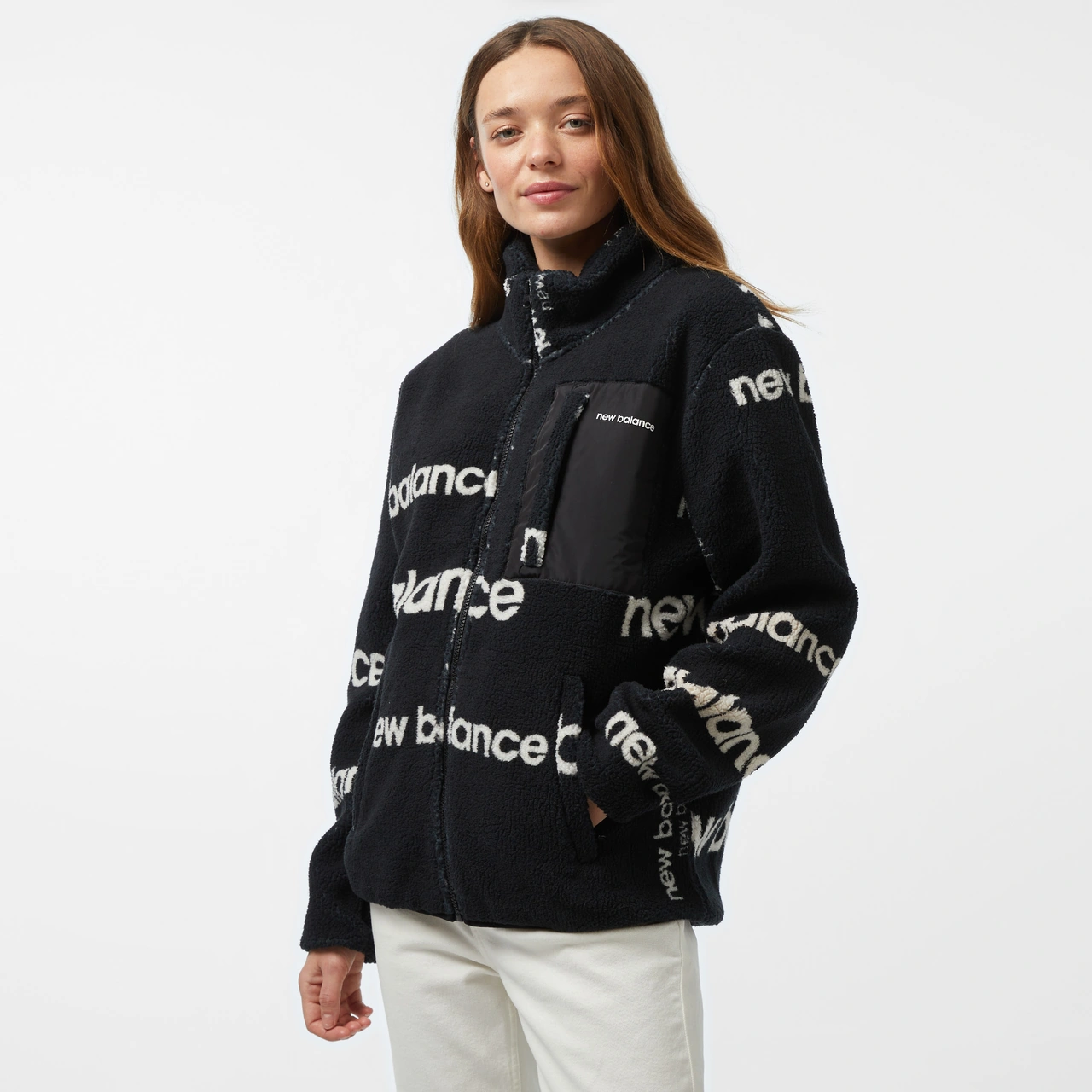 New Balance Nb Lifestyle Kadın Siyah Sweatshirt Unc3358 Siyah