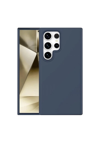 Samsung Galaxy S24 Ultra Uyumlu Kılıf First Silikon - Lacivert