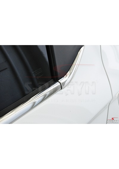 S-Dizayn Peugeot 301 Krom Cam Çıtası 6 Prç. 2012 Üzeri